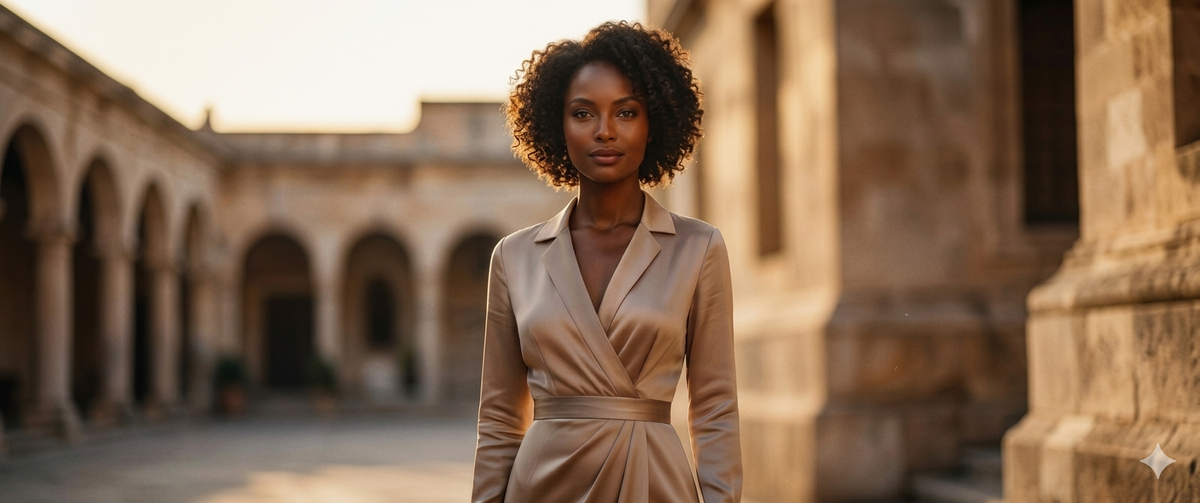 Quiet luxury, for golden hour.
